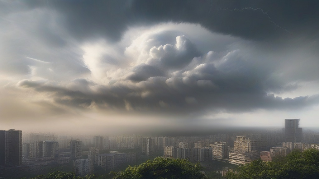 台风追踪与精准预报：天气图与现代气象科技的融合应用