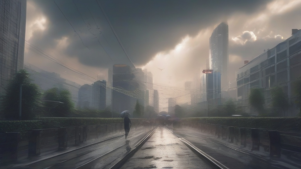 大风预警下的秋老虎：气象雷达如何破解季节性气候密码