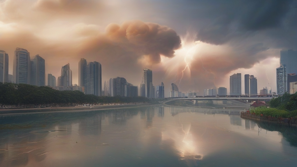 气候变化下的极端天气：台风路径偏移、洪涝加剧与雷暴频发的关联解析